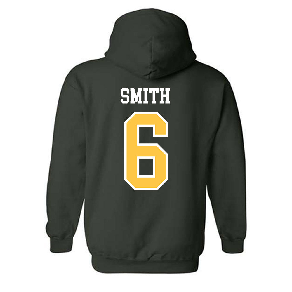 Wayne State - NCAA Football : Wendell Smith - Classic Shersey Hooded Sweatshirt-1