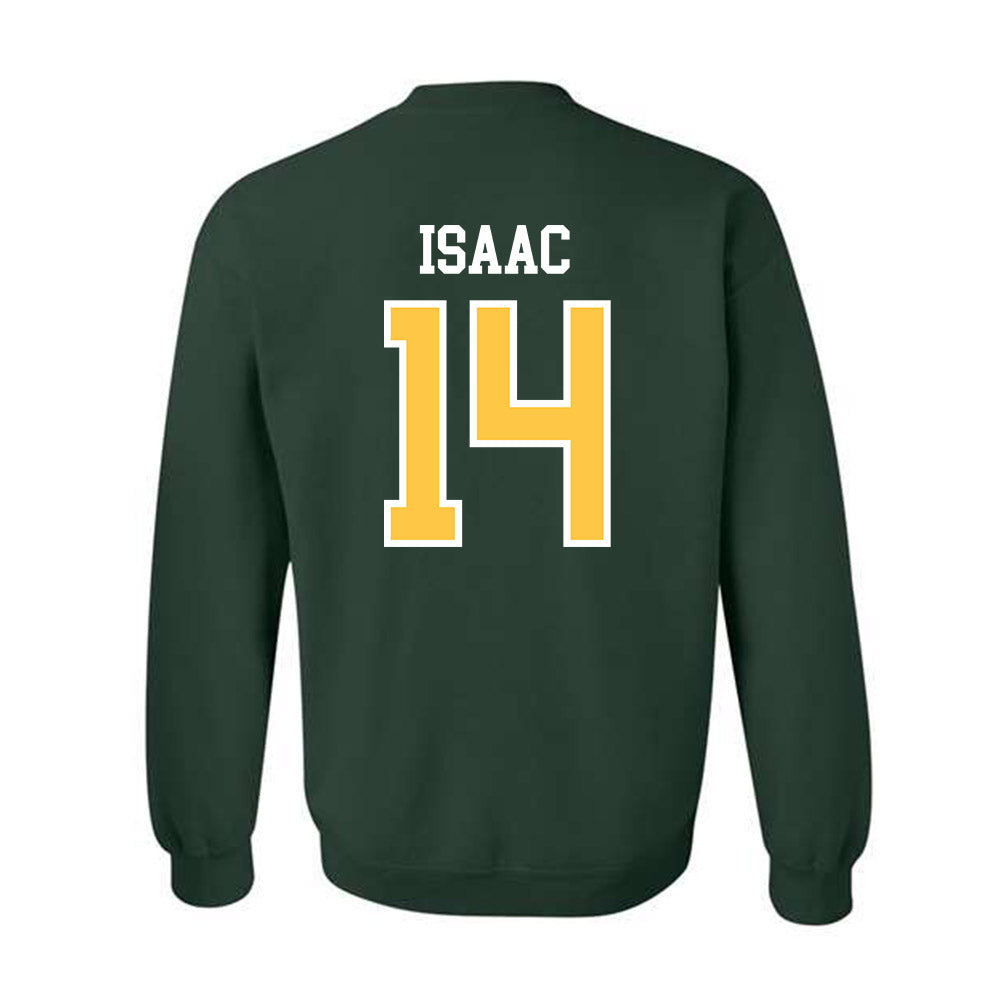 Wayne State - NCAA Football : Donovan Isaac - Classic Shersey Crewneck Sweatshirt-1