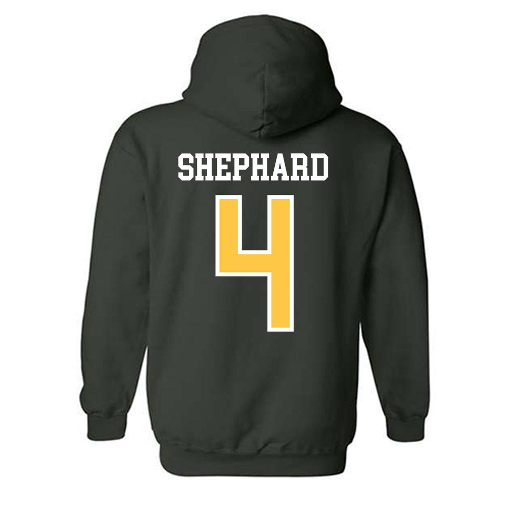 Wayne State - NCAA Football : Malik Shephard - Classic Shersey Hooded Sweatshirt-1