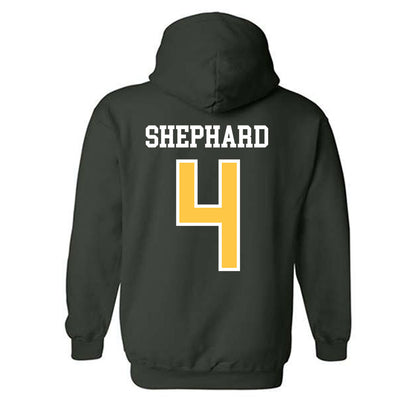 Wayne State - NCAA Football : Malik Shephard - Classic Shersey Hooded Sweatshirt-1