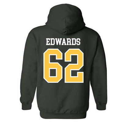 Wayne State - NCAA Football : Will Edwards - Classic Shersey Hooded Sweatshirt-1