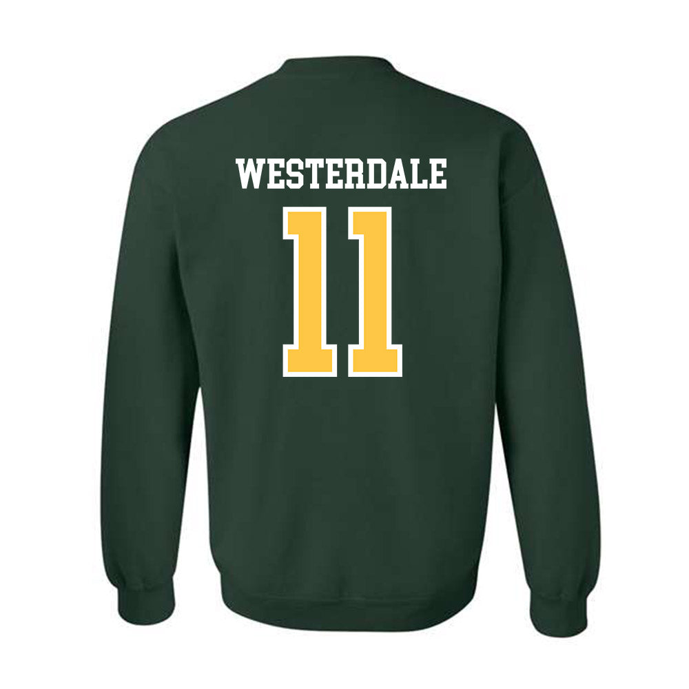 Wayne State - NCAA Men's Basketball : Luke Westerdale - Classic Shersey Crewneck Sweatshirt-1