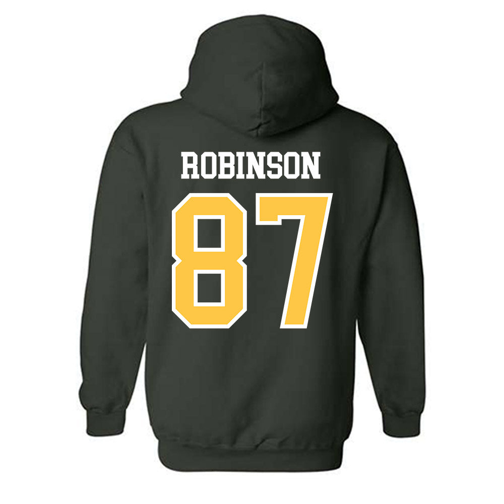 Wayne State - NCAA Football : MarTavion Robinson - Classic Shersey Hooded Sweatshirt-1