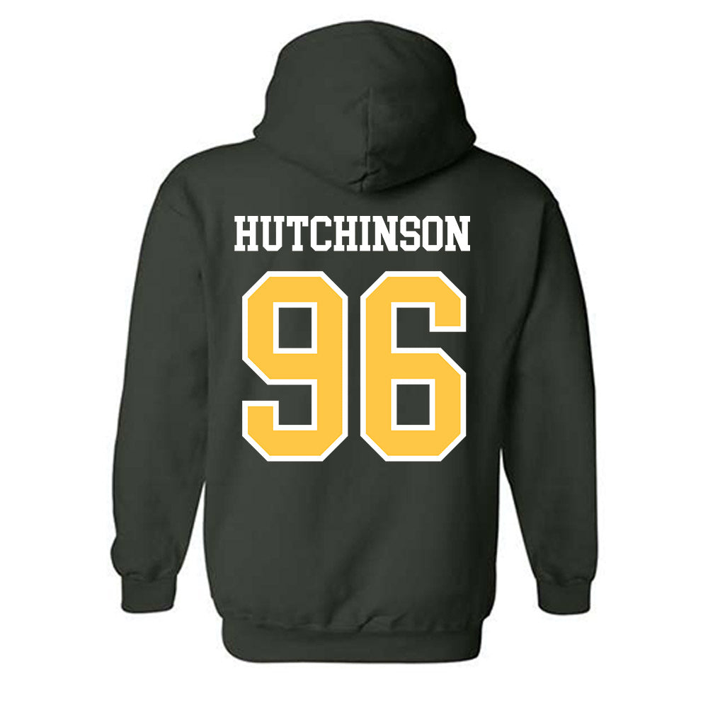 Wayne State - NCAA Football : Jordan Hutchinson - Classic Shersey Hooded Sweatshirt-1