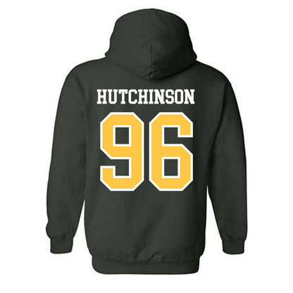 Wayne State - NCAA Football : Jordan Hutchinson - Classic Shersey Hooded Sweatshirt-1
