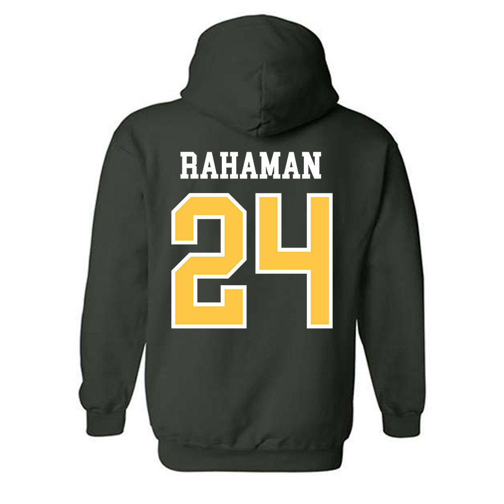 Wayne State - NCAA Football : Jasir Rahaman - Classic Shersey Hooded Sweatshirt-1