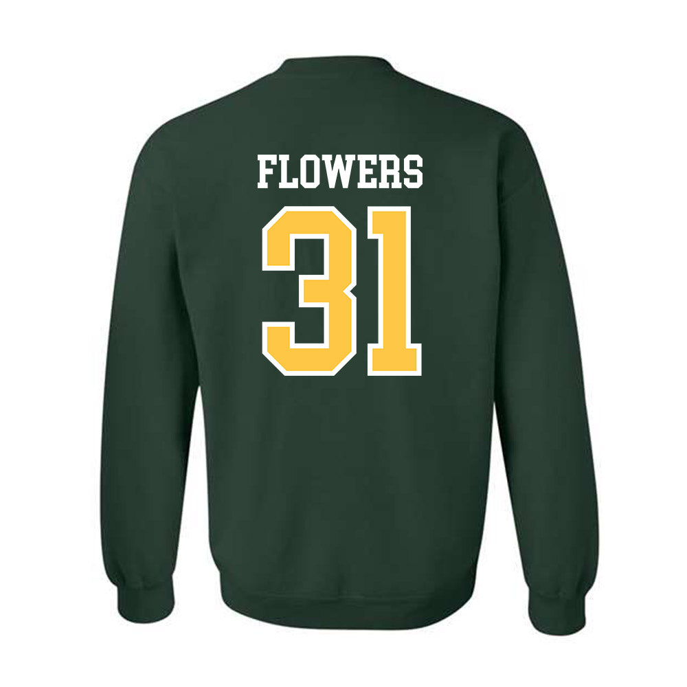 Wayne State - NCAA Football : Dharon Flowers - Classic Shersey Crewneck Sweatshirt-1