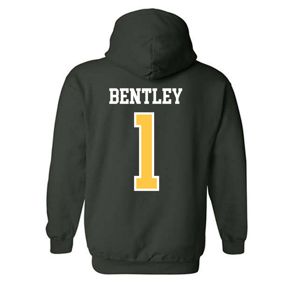 Wayne State - NCAA Football : Dvaun Bentley - Classic Shersey Hooded Sweatshirt-1