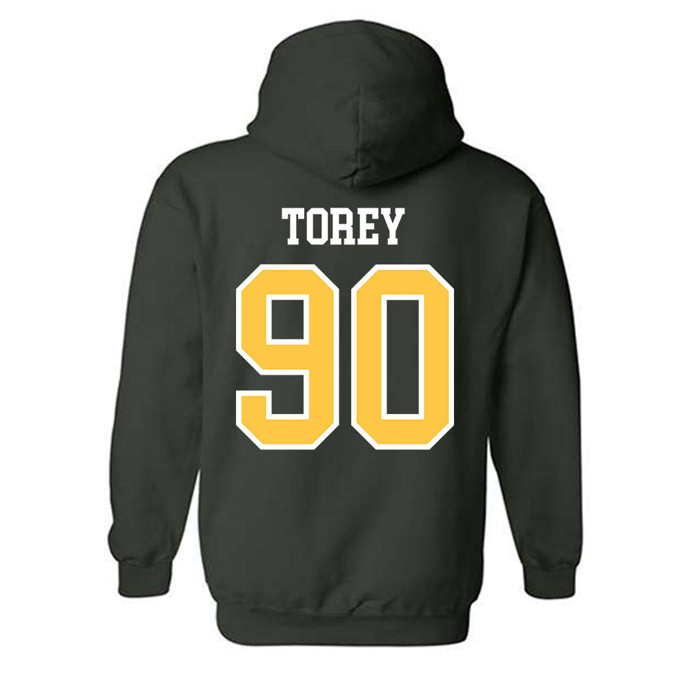Wayne State - NCAA Football : Tyler Torey - Classic Shersey Hooded Sweatshirt-1