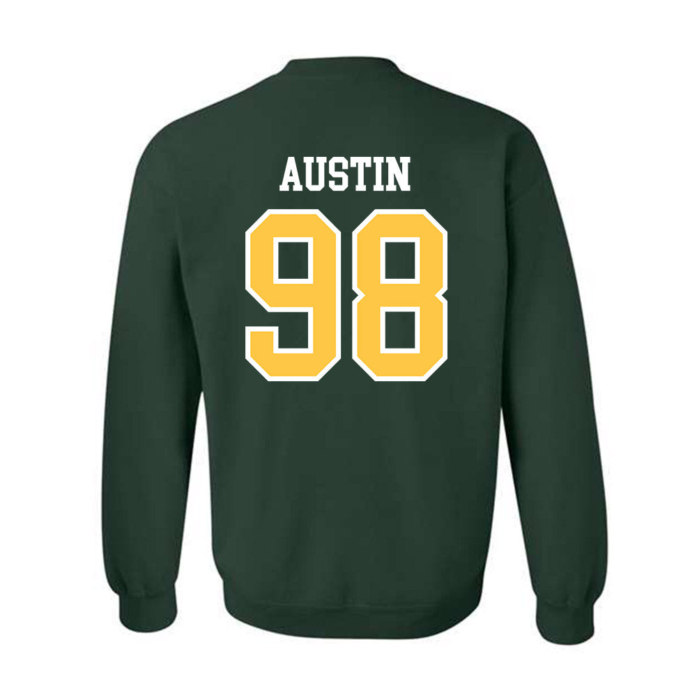 Wayne State - NCAA Football : Justhin Austin - Classic Shersey Crewneck Sweatshirt-1