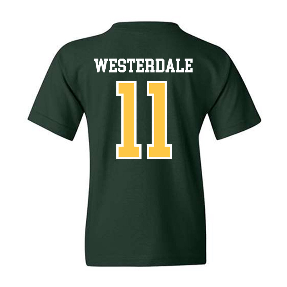 Wayne State - NCAA Men's Basketball : Luke Westerdale - Classic Shersey Youth T-Shirt-1
