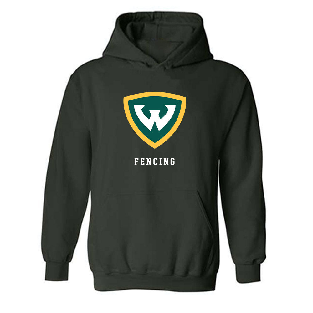 Wayne State - NCAA Men's Fencing : Mahmoud Saleh - Classic Shersey Hooded Sweatshirt-0