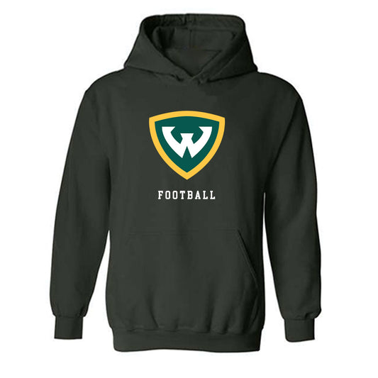 Wayne State - NCAA Football : Christopher Gillam - Classic Shersey Hooded Sweatshirt-0