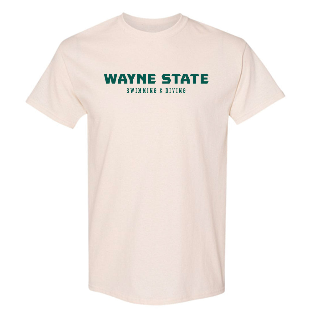 Wayne State - NCAA Women's Swimming & Diving : Diana Muccioli - Classic Shersey T-Shirt-0