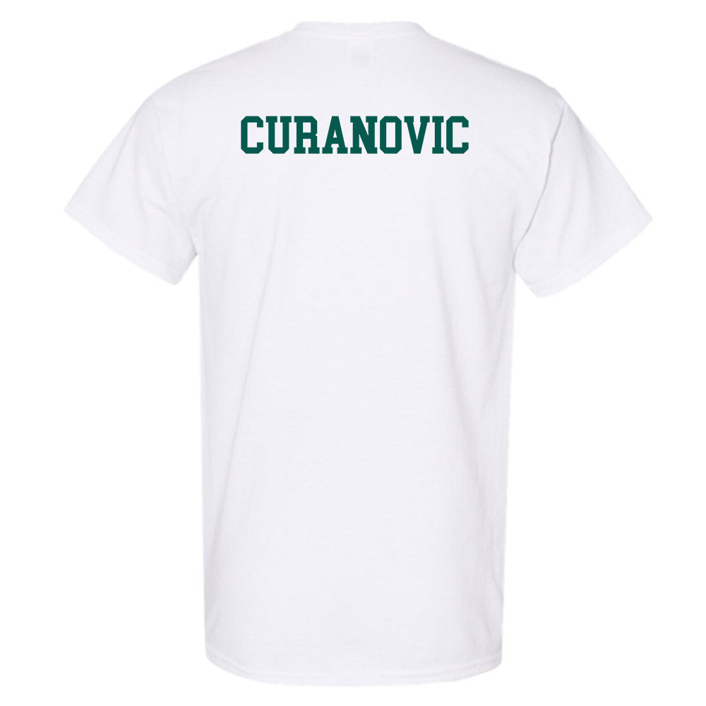 Wayne State - NCAA Men's Swimming & Diving : Leland Curanovic - Classic Shersey T-Shirt-1