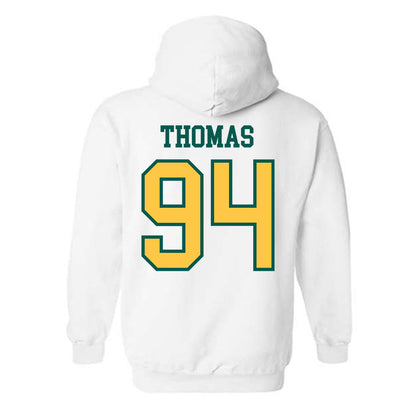 Wayne State - NCAA Football : Michael Thomas - Classic Shersey Hooded Sweatshirt-1