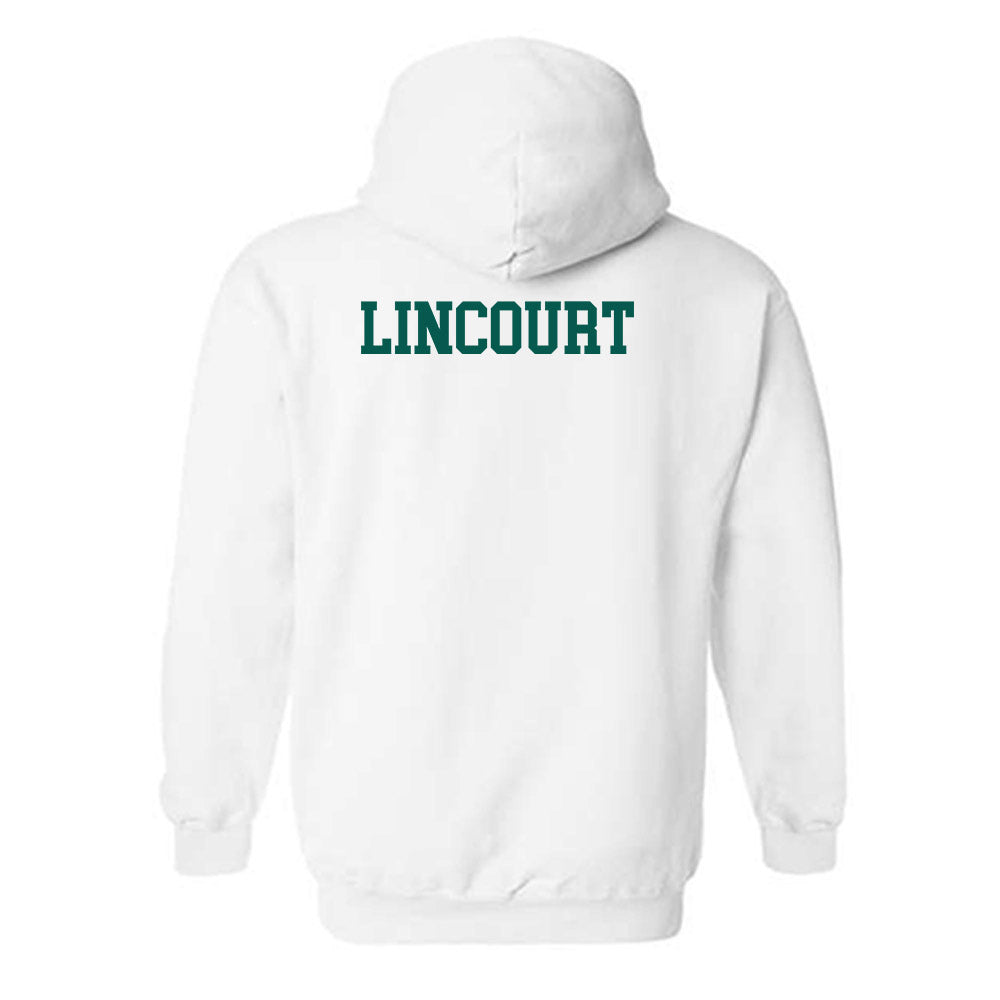 Wayne State - NCAA Women's Cross Country : Olivia Lincourt - Classic Shersey Hooded Sweatshirt-1