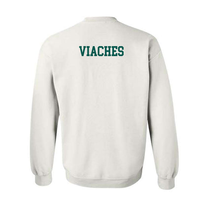 Wayne State - NCAA Women's Swimming & Diving : Alicia Viaches - Classic Shersey Crewneck Sweatshirt-1