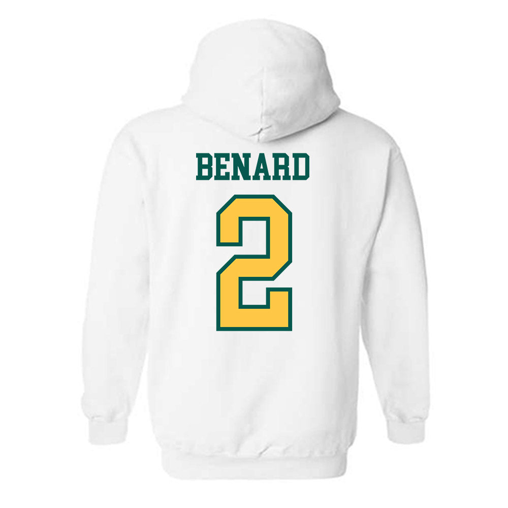 Wayne State - NCAA Women's Basketball : Maddy Benard - Classic Shersey Hooded Sweatshirt-1