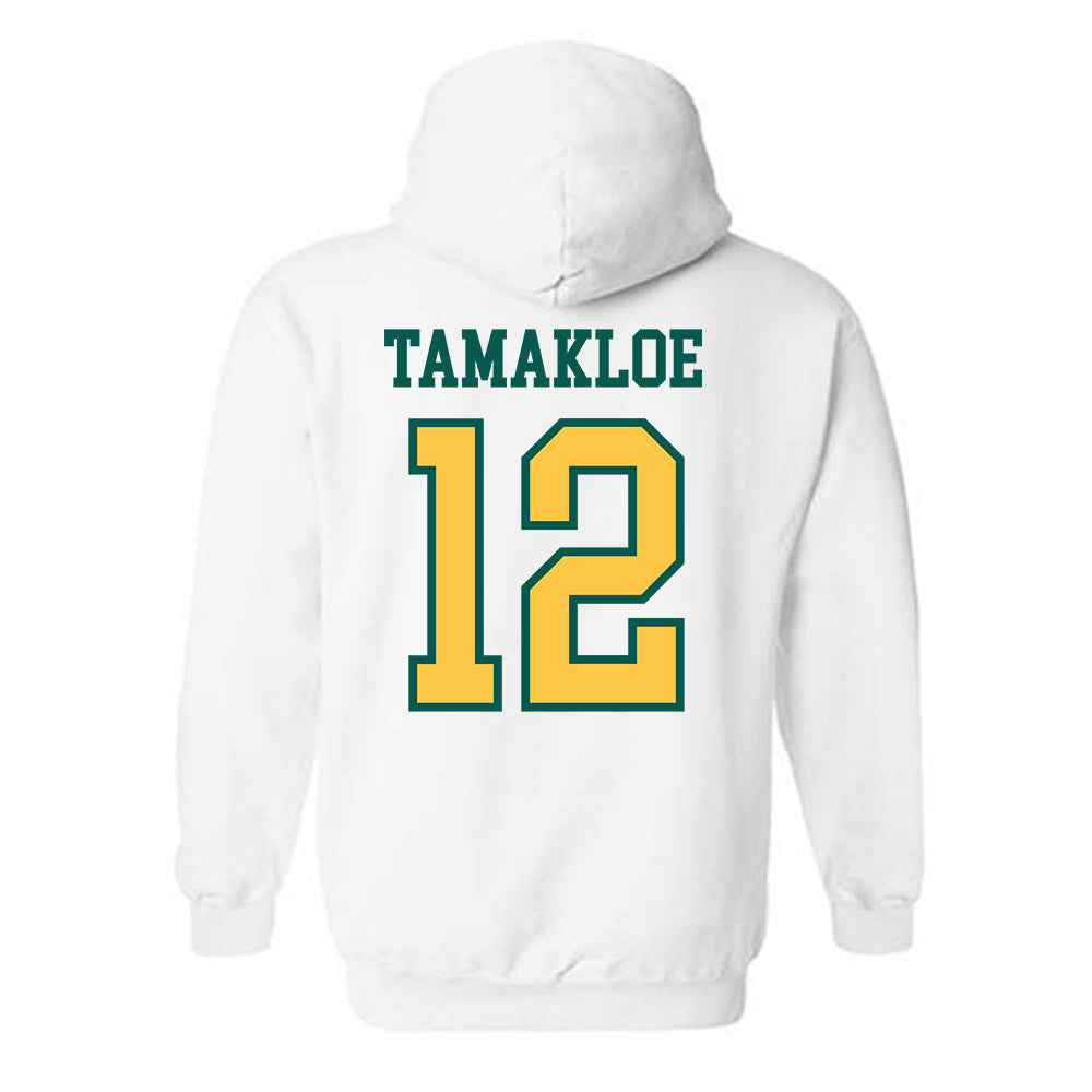 Wayne State - NCAA Men's Basketball : Kelvin Tamakloe - Classic Shersey Hooded Sweatshirt-1