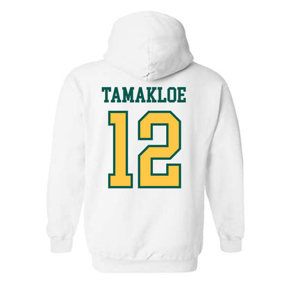 Wayne State - NCAA Men's Basketball : Kelvin Tamakloe - Classic Shersey Hooded Sweatshirt-1