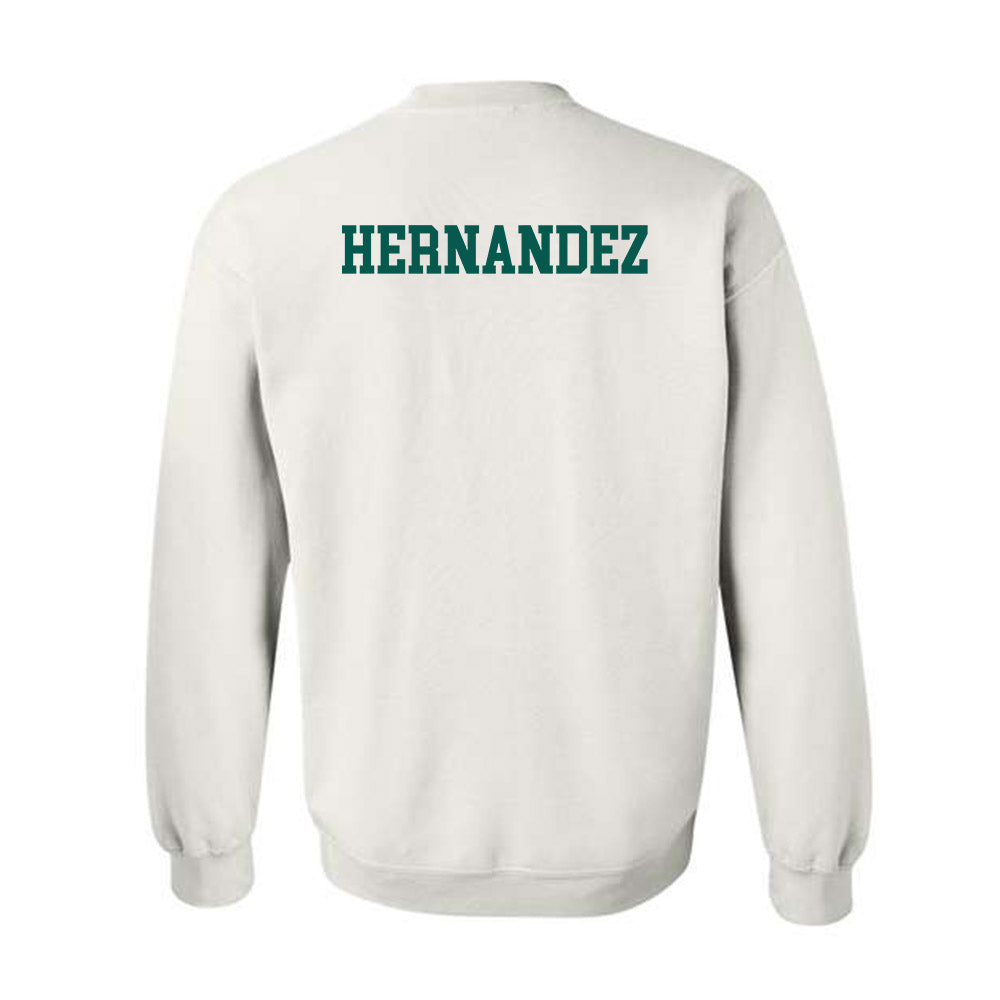 Wayne State - NCAA Men's Swimming & Diving : Matthew Hernandez - Classic Shersey Crewneck Sweatshirt-1