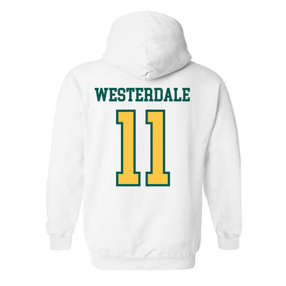 Wayne State - NCAA Men's Basketball : Luke Westerdale - Classic Shersey Hooded Sweatshirt-1
