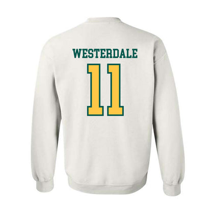 Wayne State - NCAA Men's Basketball : Luke Westerdale - Classic Shersey Crewneck Sweatshirt-1