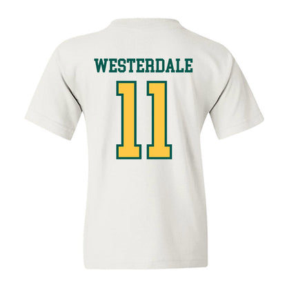 Wayne State - NCAA Men's Basketball : Luke Westerdale - Classic Shersey Youth T-Shirt-1