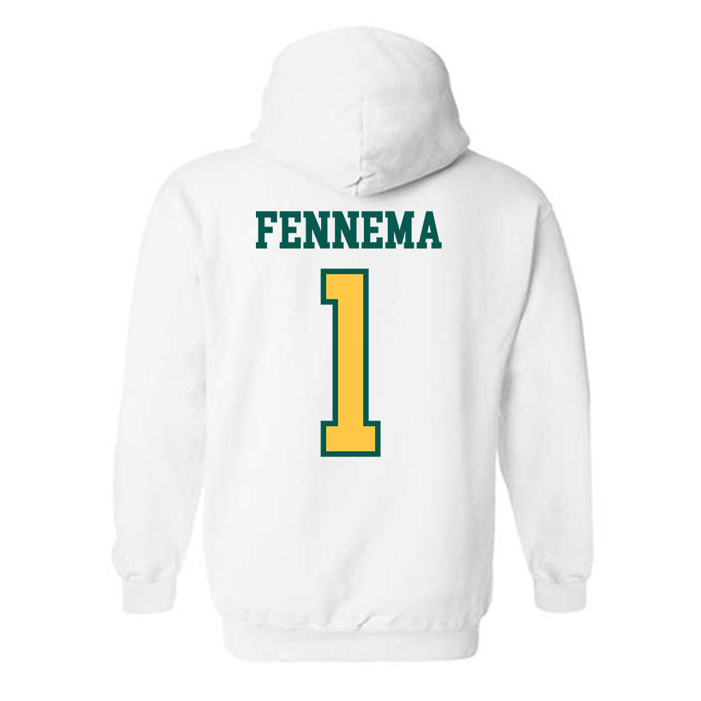 Wayne State - NCAA Football : Will Fennema - Classic Shersey Hooded Sweatshirt-1