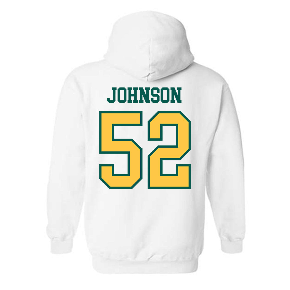 Wayne State - NCAA Football : Luke Johnson - Classic Shersey Hooded Sweatshirt-1