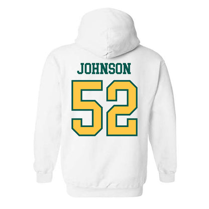Wayne State - NCAA Football : Luke Johnson - Classic Shersey Hooded Sweatshirt-1