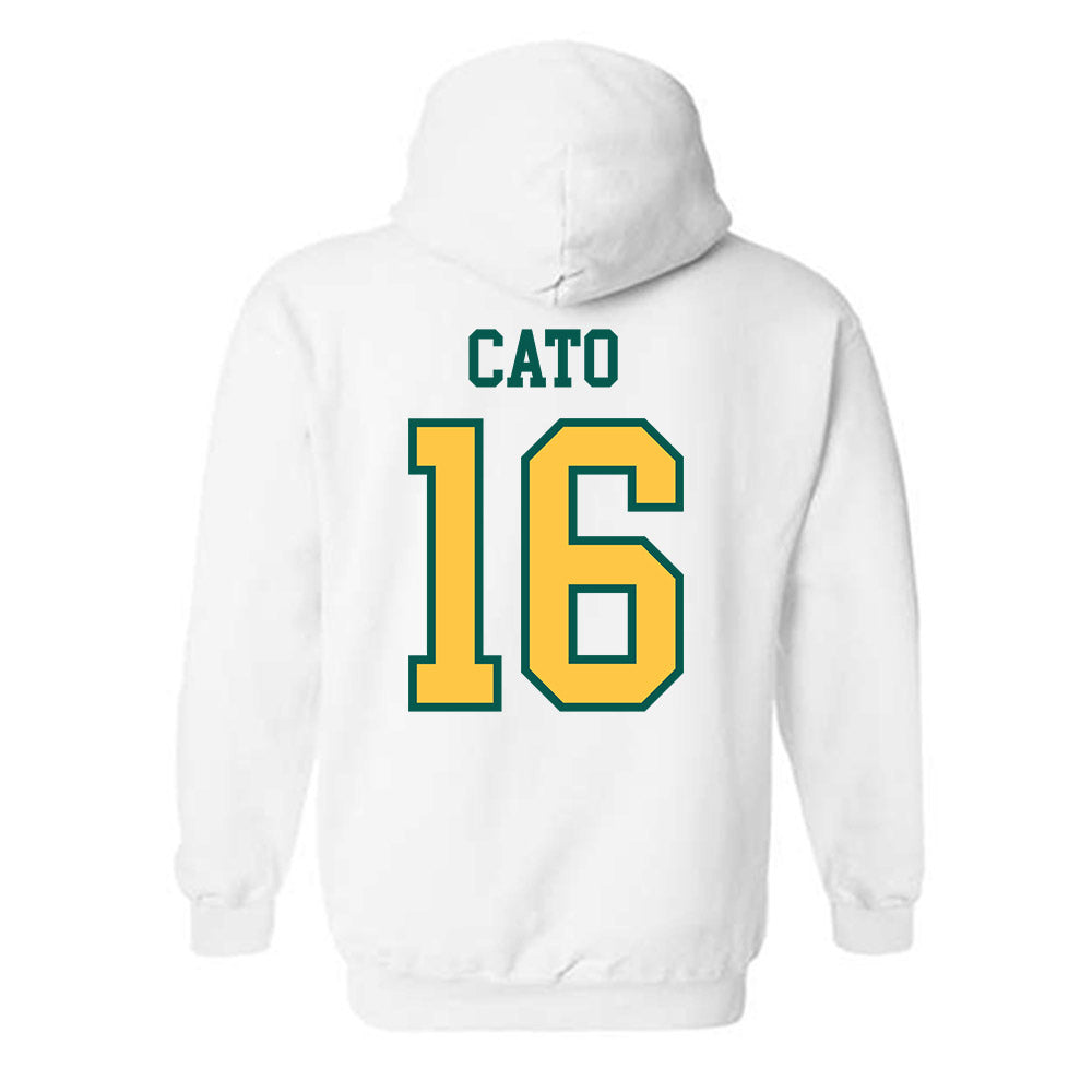 Wayne State - NCAA Football : Phillip Cato - Classic Shersey Hooded Sweatshirt-1