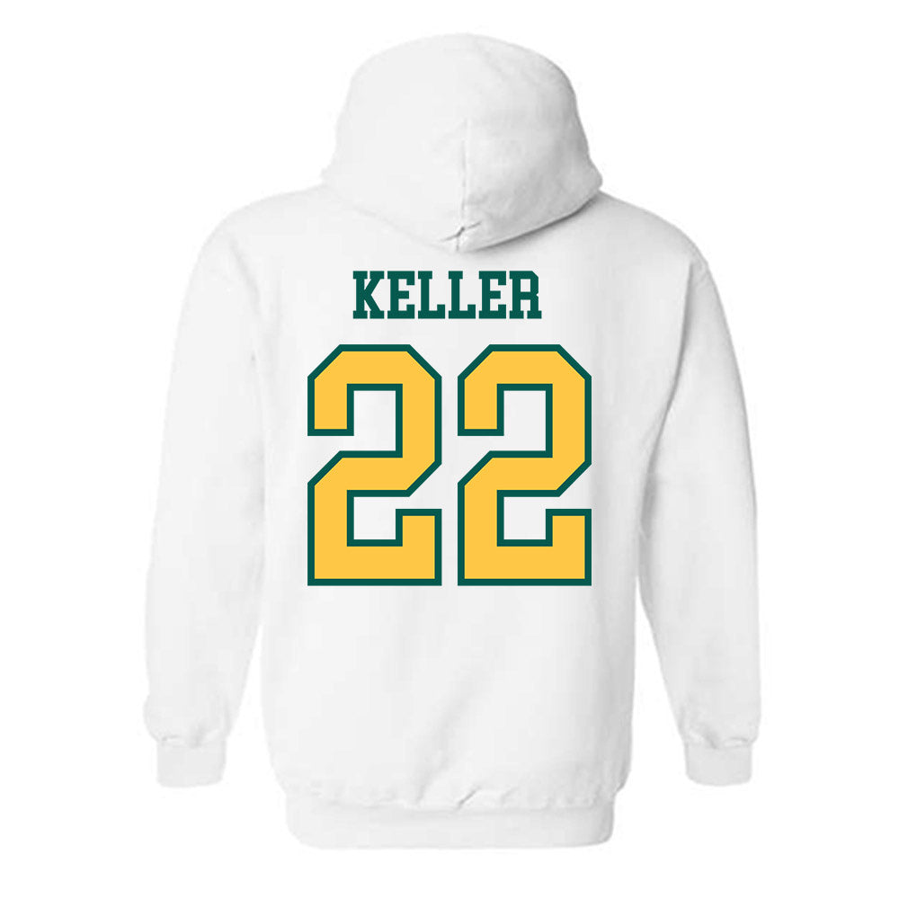 Wayne State - NCAA Football : Mickey Keller - Classic Shersey Hooded Sweatshirt-1