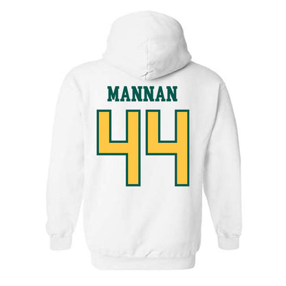 Wayne State - NCAA Men's Basketball : Braylon Mannan - Classic Shersey Hooded Sweatshirt-1