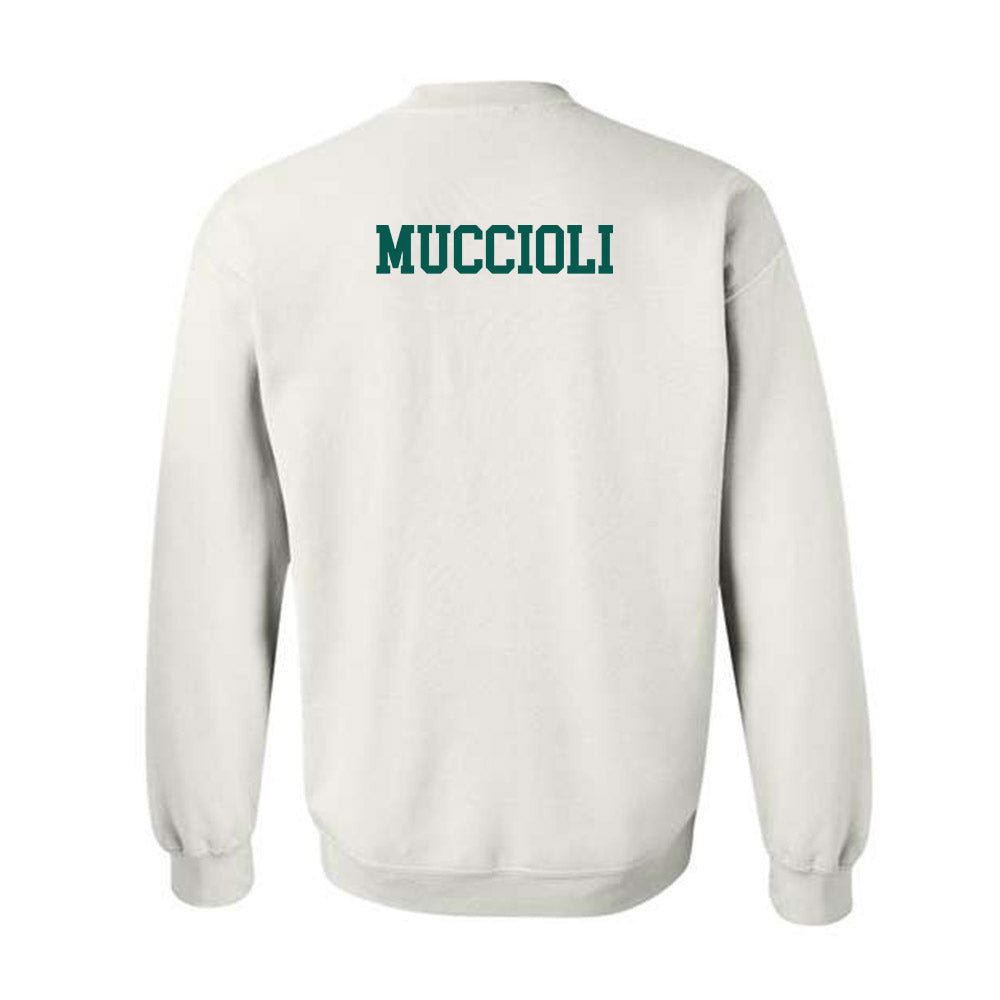 Wayne State - NCAA Women's Swimming & Diving : Diana Muccioli - Classic Shersey Crewneck Sweatshirt-1