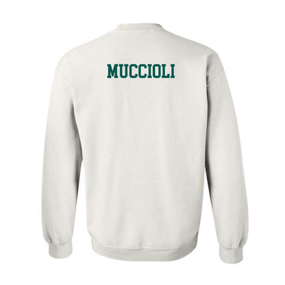 Wayne State - NCAA Women's Swimming & Diving : Diana Muccioli - Classic Shersey Crewneck Sweatshirt-1