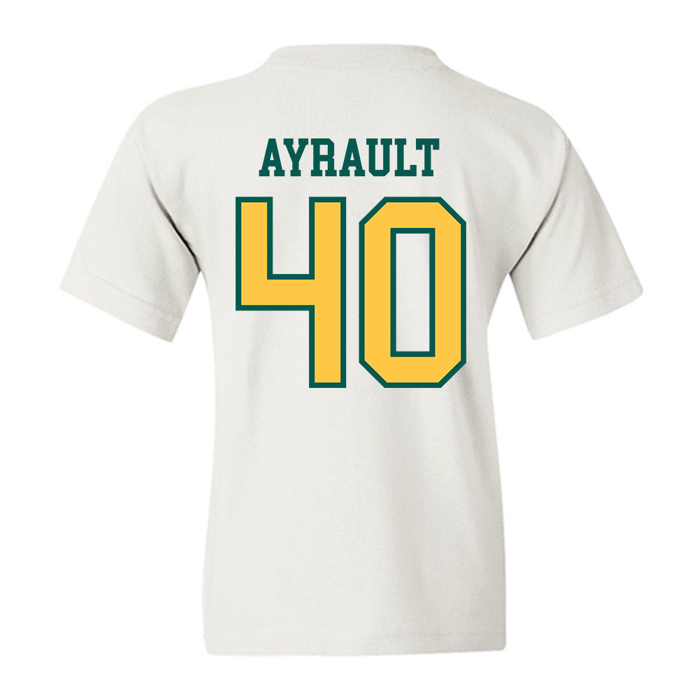 Wayne State - NCAA Men's Basketball : Adam Ayrault - Classic Shersey Youth T-Shirt-1