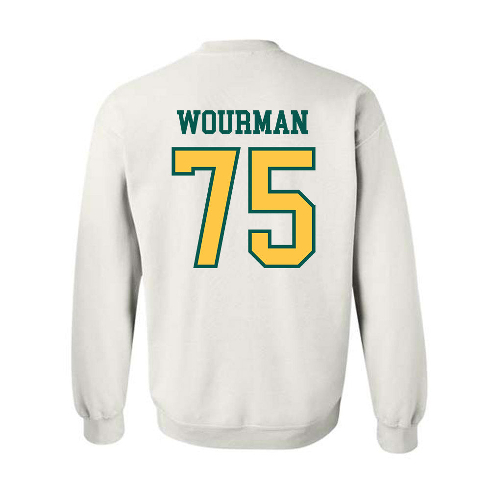 Wayne State - NCAA Football : Richardo Wourman - Classic Shersey Crewneck Sweatshirt-1