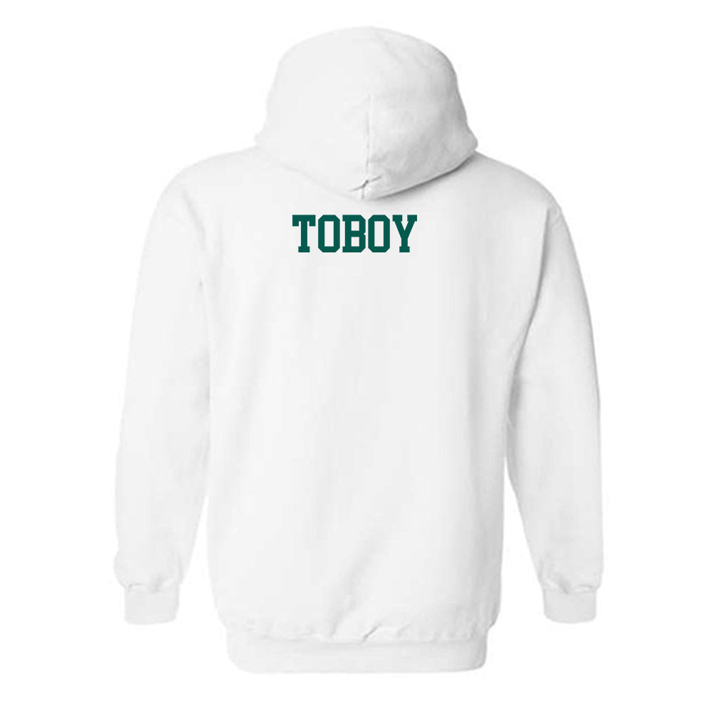 Wayne State - NCAA Women's Track & Field : Ania Toboy - Classic Shersey Hooded Sweatshirt-1