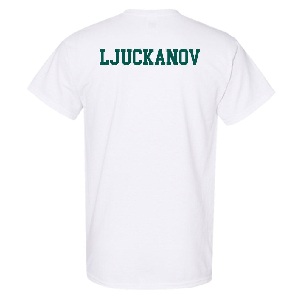 Wayne State - NCAA Women's Swimming & Diving : Lilian Ljuckanov - Classic Shersey T-Shirt-1