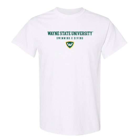 Wayne State - NCAA Women's Swimming & Diving : Alicia Viaches - Classic Shersey T-Shirt-0