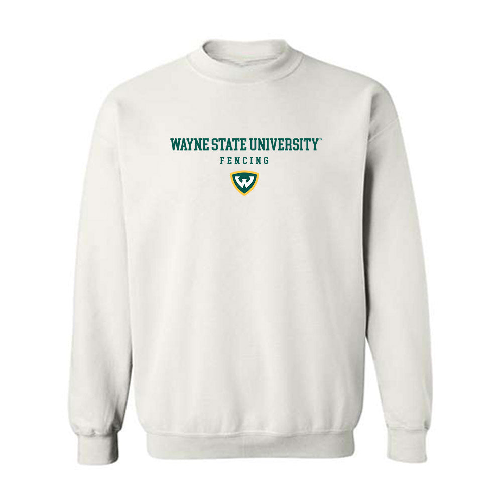 Wayne State - NCAA Men's Fencing : Eyad Marouf - Classic Shersey Crewneck Sweatshirt-0