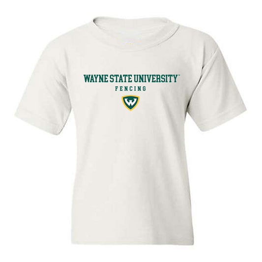 Wayne State - NCAA Women's Fencing : Anabella Acurero Gonzalez - Classic Shersey Youth T-Shirt-0