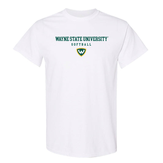 Wayne State - NCAA Softball : Marin McCullough - Classic Shersey T-Shirt-0