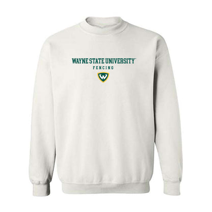 Wayne State - NCAA Women's Fencing : Reka Galfalvy - Classic Shersey Crewneck Sweatshirt-0
