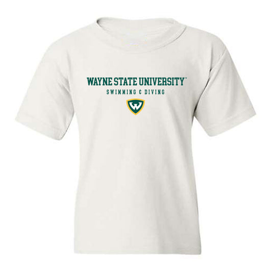 Wayne State - NCAA Women's Swimming & Diving : Lilian Ljuckanov - Classic Shersey Youth T-Shirt-0