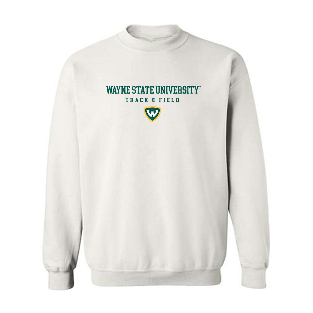 Wayne State - NCAA Women's Track & Field : Iyana Coates - Classic Shersey Crewneck Sweatshirt-0