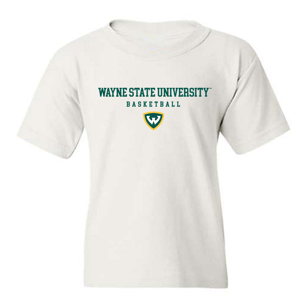 Wayne State - NCAA Men's Basketball : Luke Westerdale - Classic Shersey Youth T-Shirt-0
