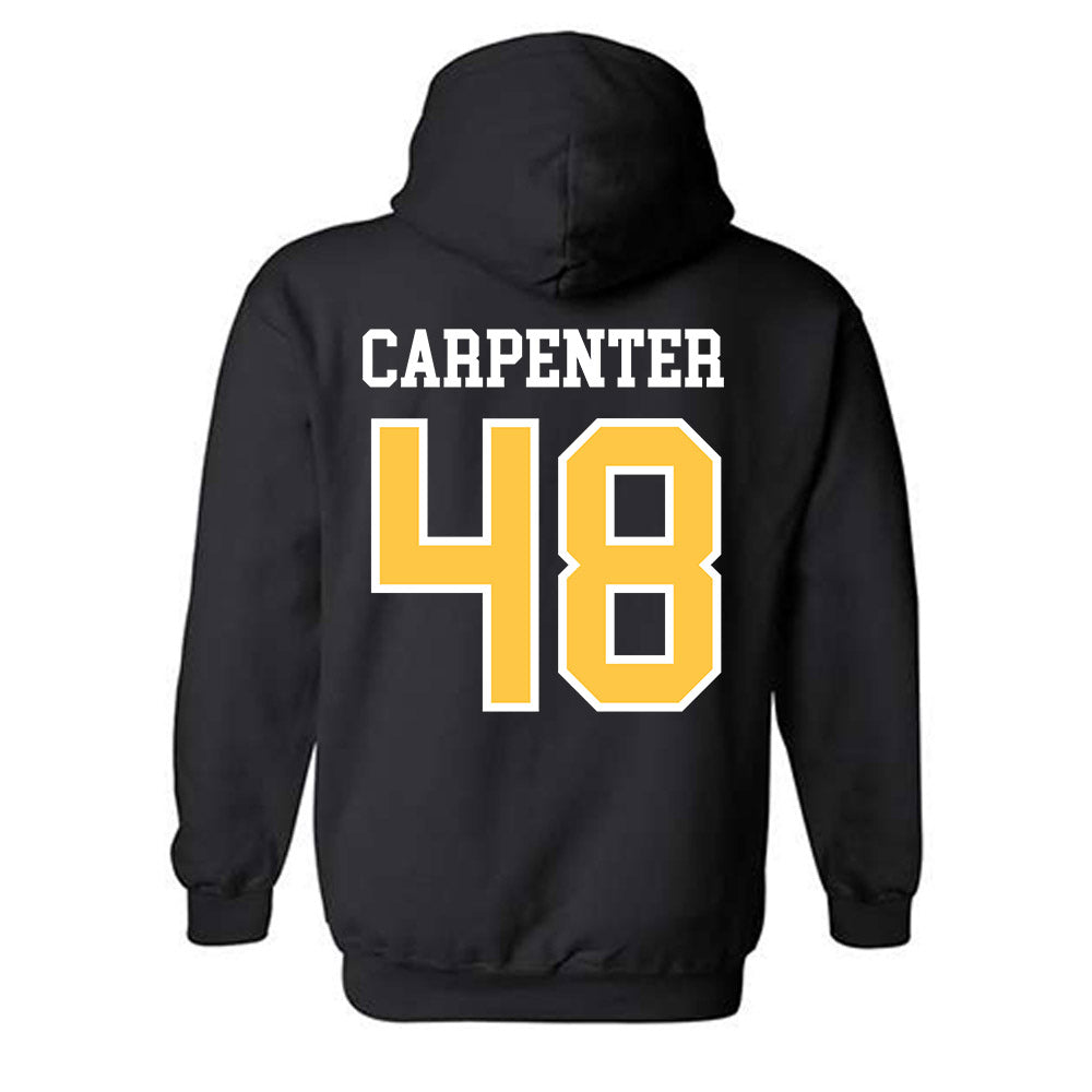 Wayne State - NCAA Football : Brock Carpenter - Classic Shersey Hooded Sweatshirt-1